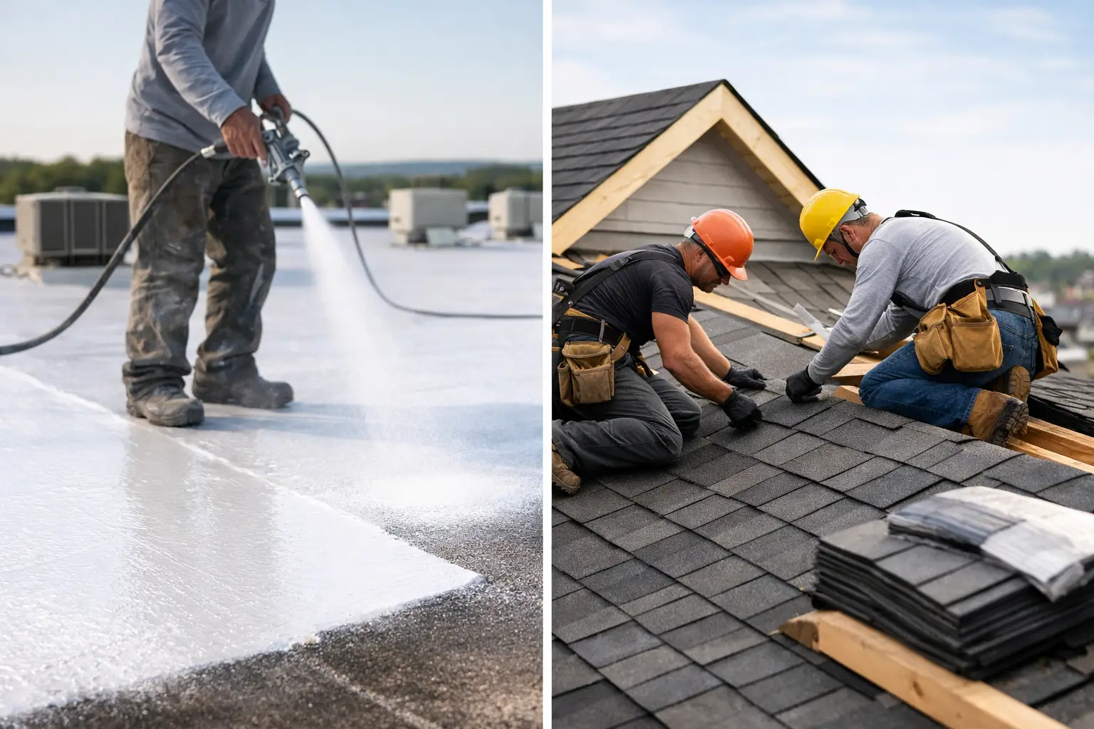 Roof Coating Versus Replacement Explained